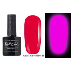 Гель-лак Elpaza Glow Neon Collection неоновая серия светится в темноте при ультрофиолете 16